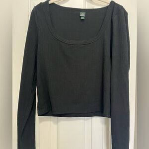 Wild Fable Black Long Sleeve Tee